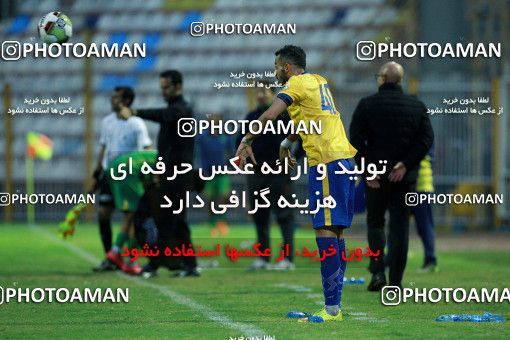 1308808, Masjed Soleyman, , لیگ برتر فوتبال ایران، Persian Gulf Cup، Week 12، First Leg، Naft M Soleyman 1 v 1 Sanat Naft Abadan on 2018/11/11 at Behnam Mohammadi Stadium