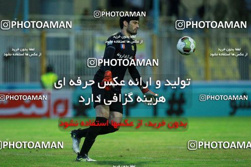 1308873, Masjed Soleyman, , لیگ برتر فوتبال ایران، Persian Gulf Cup، Week 12، First Leg، Naft M Soleyman 1 v 1 Sanat Naft Abadan on 2018/11/11 at Behnam Mohammadi Stadium