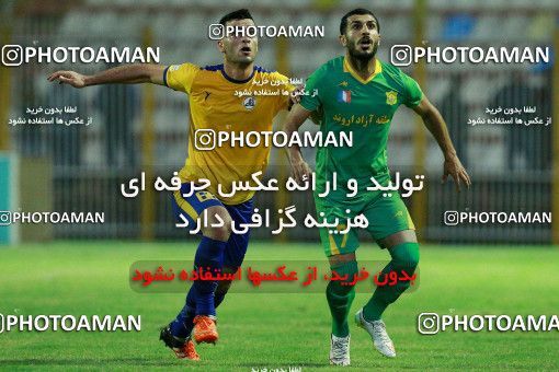 1308903, Masjed Soleyman, , لیگ برتر فوتبال ایران، Persian Gulf Cup، Week 12، First Leg، Naft M Soleyman 1 v 1 Sanat Naft Abadan on 2018/11/11 at Behnam Mohammadi Stadium