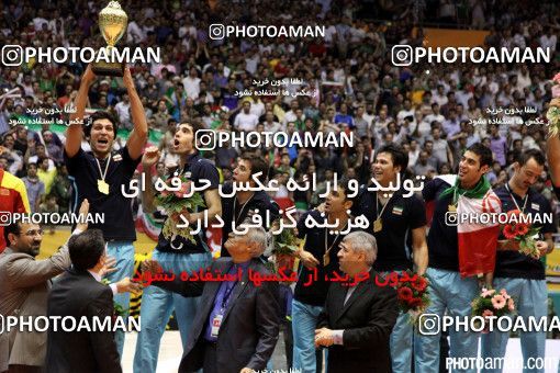 197850, فینال  مسابقات والیبال قهرمانی مردان آسیا 2011، ، تهران، سالن دوازده هزار نفری ورزشگاه آزادی، 1390/07/07، ایران ۳ -  چین ۱