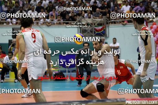 197876, فینال  مسابقات والیبال قهرمانی مردان آسیا 2011، ، تهران، سالن دوازده هزار نفری ورزشگاه آزادی، 1390/07/07، ایران ۳ -  چین ۱