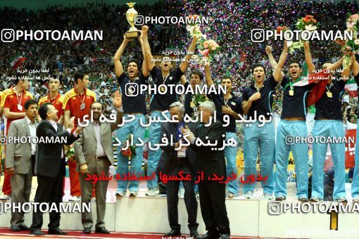 197723, فینال  مسابقات والیبال قهرمانی مردان آسیا 2011، ، تهران، سالن دوازده هزار نفری ورزشگاه آزادی، 1390/07/07، ایران ۳ -  چین ۱