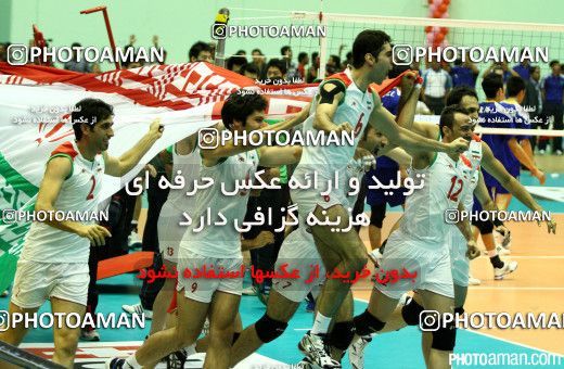 197694, فینال  مسابقات والیبال قهرمانی مردان آسیا 2011، ، تهران، سالن دوازده هزار نفری ورزشگاه آزادی، 1390/07/07، ایران ۳ -  چین ۱