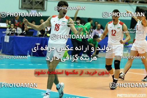 197649, فینال  مسابقات والیبال قهرمانی مردان آسیا 2011، ، تهران، سالن دوازده هزار نفری ورزشگاه آزادی، 1390/07/07، ایران ۳ -  چین ۱