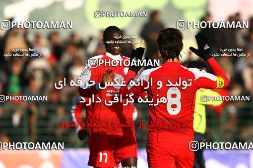 1319408, Hamedan, Iran, لیگ برتر فوتبال ایران، Persian Gulf Cup، Week 19، Second Leg، PAS Hamedan F.C. 0 v 3 Persepolis on 2008/12/13 at Shahid Mofatteh Stadium