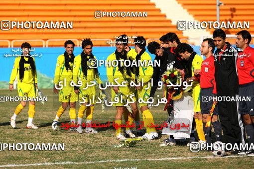 1316319, Ahvaz, , لیگ برتر فوتبال ایران، Persian Gulf Cup، Week 20، Second Leg، Rah Ahan 2 v 2 Esteghlal Ahvaz on 2008/12/29 at Ekbatan Stadium