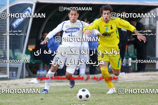 1316299, لیگ برتر فوتبال ایران، Persian Gulf Cup، Week 20، Second Leg، 2008/12/29، Ahvaz، Ekbatan Stadium، Rah Ahan 2 - 2 Esteghlal Ahvaz