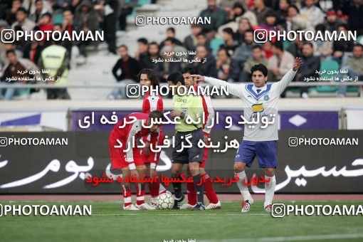 1316844, Tehran, Iran, لیگ برتر فوتبال ایران، Persian Gulf Cup، Week 20، Second Leg، Persepolis 0 v 2 Malvan Bandar Anzali on 2008/12/30 at Azadi Stadium