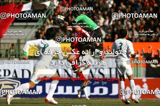 1319019, Isfahan,Fooladshahr, , لیگ برتر فوتبال ایران، Persian Gulf Cup، Week 21، Second Leg، Zob Ahan Esfahan 3 v 1 Persepolis on 2009/01/03 at Foolad Shahr Stadium