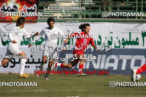 1317771, Isfahan,Fooladshahr, , لیگ برتر فوتبال ایران، Persian Gulf Cup، Week 21، Second Leg، Zob Ahan Esfahan 3 v 1 Persepolis on 2009/01/03 at Foolad Shahr Stadium