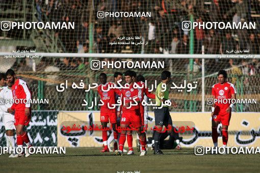 1317924, Isfahan,Fooladshahr, , لیگ برتر فوتبال ایران، Persian Gulf Cup، Week 21، Second Leg، Zob Ahan Esfahan 3 v 1 Persepolis on 2009/01/03 at Foolad Shahr Stadium