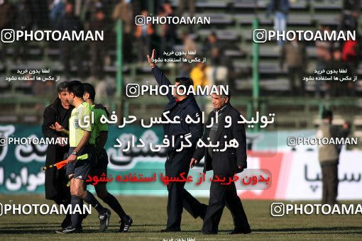 1317858, Isfahan,Fooladshahr, , لیگ برتر فوتبال ایران، Persian Gulf Cup، Week 21، Second Leg، Zob Ahan Esfahan 3 v 1 Persepolis on 2009/01/03 at Foolad Shahr Stadium