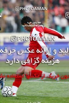 1318746, Tehran, , لیگ برتر فوتبال ایران، Persian Gulf Cup، Week 22، Second Leg، Persepolis 1 v 0 Foulad Khouzestan on 2009/01/16 at Azadi Stadium