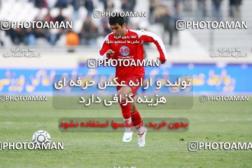 1318626, Tehran, , لیگ برتر فوتبال ایران، Persian Gulf Cup، Week 22، Second Leg، Persepolis 1 v 0 Foulad Khouzestan on 2009/01/16 at Azadi Stadium
