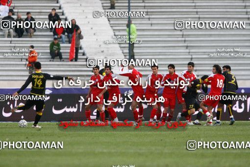 1318655, Tehran, , لیگ برتر فوتبال ایران، Persian Gulf Cup، Week 22، Second Leg، Persepolis 1 v 0 Foulad Khouzestan on 2009/01/16 at Azadi Stadium