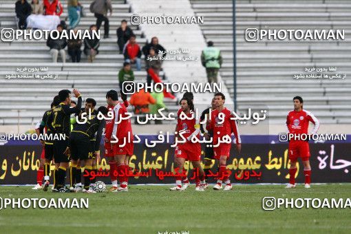 1318660, Tehran, , لیگ برتر فوتبال ایران، Persian Gulf Cup، Week 22، Second Leg، Persepolis 1 v 0 Foulad Khouzestan on 2009/01/16 at Azadi Stadium