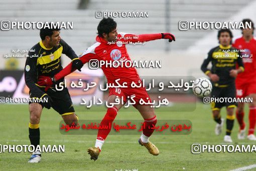 1318690, Tehran, , لیگ برتر فوتبال ایران، Persian Gulf Cup، Week 22، Second Leg، Persepolis 1 v 0 Foulad Khouzestan on 2009/01/16 at Azadi Stadium