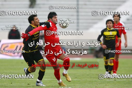 1318628, Tehran, , لیگ برتر فوتبال ایران، Persian Gulf Cup، Week 22، Second Leg، Persepolis 1 v 0 Foulad Khouzestan on 2009/01/16 at Azadi Stadium