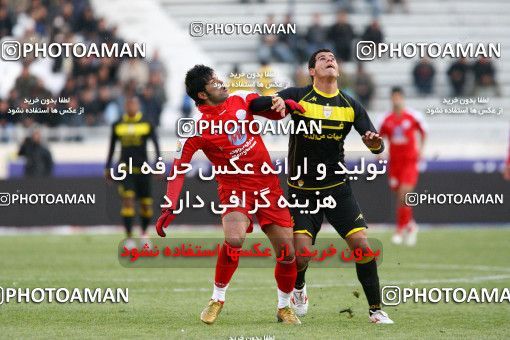 1318647, Tehran, , لیگ برتر فوتبال ایران، Persian Gulf Cup، Week 22، Second Leg، Persepolis 1 v 0 Foulad Khouzestan on 2009/01/16 at Azadi Stadium