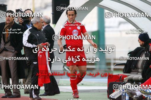 1318849, Tehran, , لیگ برتر فوتبال ایران، Persian Gulf Cup، Week 22، Second Leg، Persepolis 1 v 0 Foulad Khouzestan on 2009/01/16 at Azadi Stadium