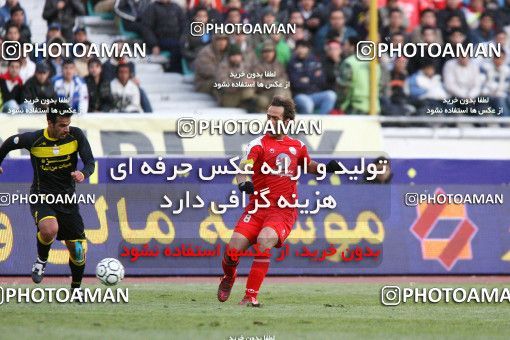 1318853, Tehran, , لیگ برتر فوتبال ایران، Persian Gulf Cup، Week 22، Second Leg، Persepolis 1 v 0 Foulad Khouzestan on 2009/01/16 at Azadi Stadium