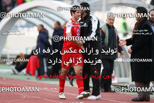 1318816, Tehran, , لیگ برتر فوتبال ایران، Persian Gulf Cup، Week 22، Second Leg، Persepolis 1 v 0 Foulad Khouzestan on 2009/01/16 at Azadi Stadium