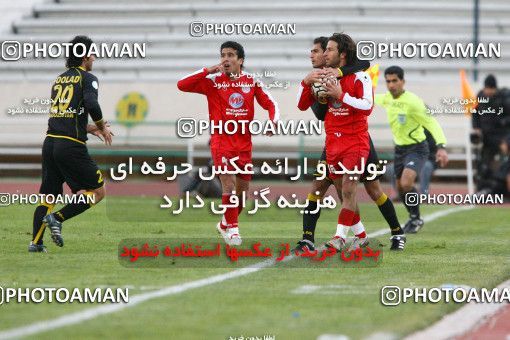 1318636, Tehran, , لیگ برتر فوتبال ایران، Persian Gulf Cup، Week 22، Second Leg، Persepolis 1 v 0 Foulad Khouzestan on 2009/01/16 at Azadi Stadium