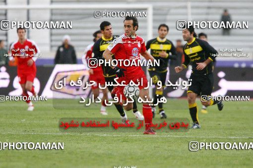 1318761, Tehran, , لیگ برتر فوتبال ایران، Persian Gulf Cup، Week 22، Second Leg، Persepolis 1 v 0 Foulad Khouzestan on 2009/01/16 at Azadi Stadium