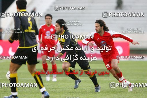 1318788, Tehran, , لیگ برتر فوتبال ایران، Persian Gulf Cup، Week 22، Second Leg، Persepolis 1 v 0 Foulad Khouzestan on 2009/01/16 at Azadi Stadium