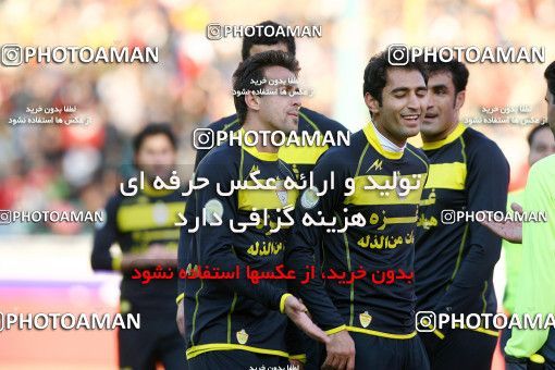1318765, Tehran, , لیگ برتر فوتبال ایران، Persian Gulf Cup، Week 22، Second Leg، Persepolis 1 v 0 Foulad Khouzestan on 2009/01/16 at Azadi Stadium