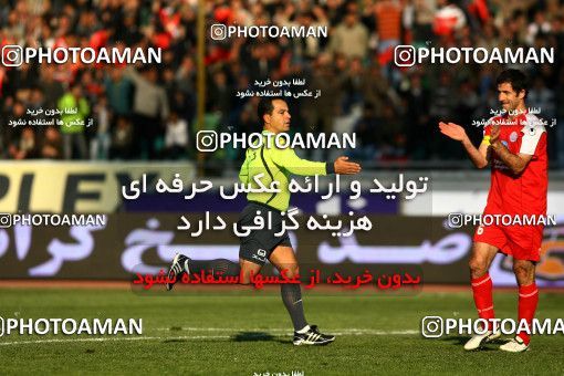 1318697, Tehran, , لیگ برتر فوتبال ایران، Persian Gulf Cup، Week 22، Second Leg، Persepolis 1 v 0 Foulad Khouzestan on 2009/01/16 at Azadi Stadium