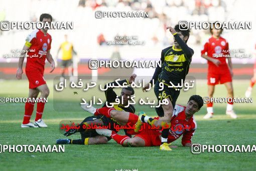 1318650, Tehran, , لیگ برتر فوتبال ایران، Persian Gulf Cup، Week 22، Second Leg، Persepolis 1 v 0 Foulad Khouzestan on 2009/01/16 at Azadi Stadium
