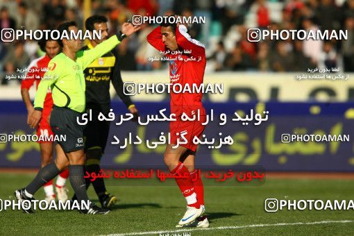 1318710, Tehran, , لیگ برتر فوتبال ایران، Persian Gulf Cup، Week 22، Second Leg، Persepolis 1 v 0 Foulad Khouzestan on 2009/01/16 at Azadi Stadium