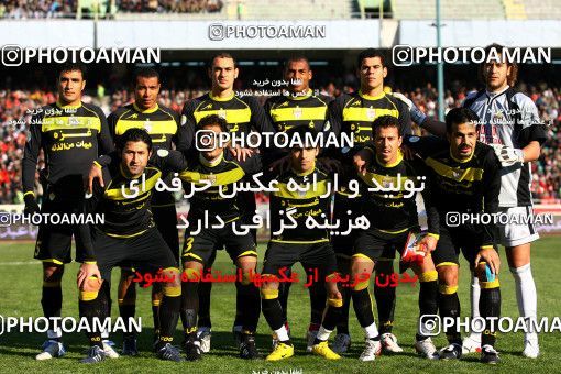 1318796, Tehran, , لیگ برتر فوتبال ایران، Persian Gulf Cup، Week 22، Second Leg، Persepolis 1 v 0 Foulad Khouzestan on 2009/01/16 at Azadi Stadium
