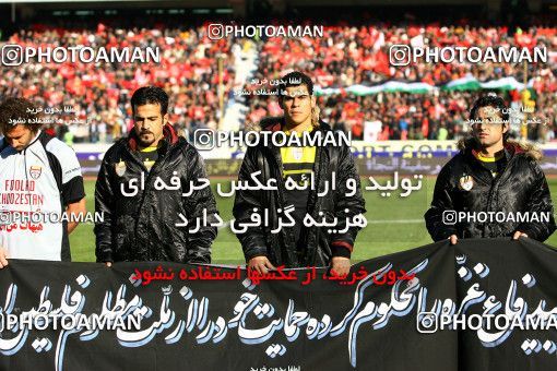 1318752, Tehran, , لیگ برتر فوتبال ایران، Persian Gulf Cup، Week 22، Second Leg، Persepolis 1 v 0 Foulad Khouzestan on 2009/01/16 at Azadi Stadium