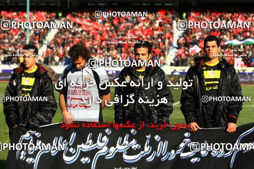 1318840, Tehran, , لیگ برتر فوتبال ایران، Persian Gulf Cup، Week 22، Second Leg، Persepolis 1 v 0 Foulad Khouzestan on 2009/01/16 at Azadi Stadium