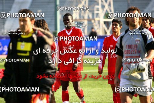 1318707, Tehran, , لیگ برتر فوتبال ایران، Persian Gulf Cup، Week 22، Second Leg، Persepolis 1 v 0 Foulad Khouzestan on 2009/01/16 at Azadi Stadium
