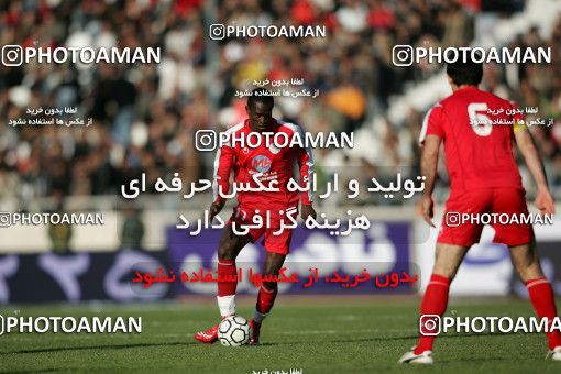 1317641, Tehran, , لیگ برتر فوتبال ایران، Persian Gulf Cup، Week 22، Second Leg، Persepolis 1 v 0 Foulad Khouzestan on 2009/01/16 at Azadi Stadium