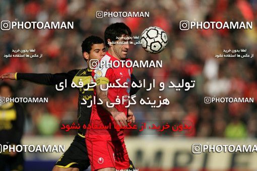 1317494, Tehran, , لیگ برتر فوتبال ایران، Persian Gulf Cup، Week 22، Second Leg، Persepolis 1 v 0 Foulad Khouzestan on 2009/01/16 at Azadi Stadium
