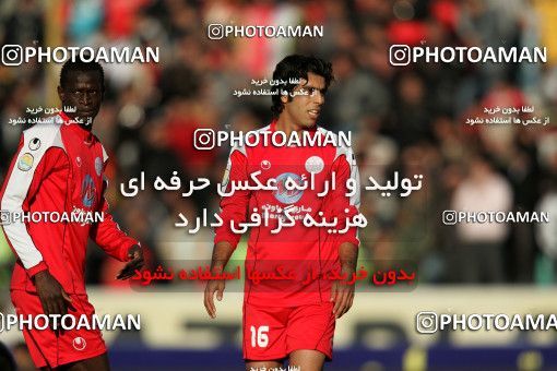 1317611, Tehran, , لیگ برتر فوتبال ایران، Persian Gulf Cup، Week 22، Second Leg، Persepolis 1 v 0 Foulad Khouzestan on 2009/01/16 at Azadi Stadium