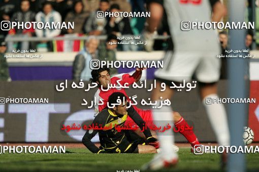 1317688, Tehran, , لیگ برتر فوتبال ایران، Persian Gulf Cup، Week 22، Second Leg، Persepolis 1 v 0 Foulad Khouzestan on 2009/01/16 at Azadi Stadium