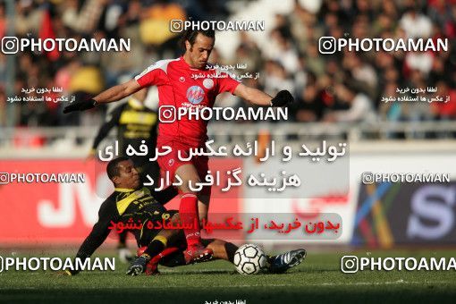 1317606, Tehran, , لیگ برتر فوتبال ایران، Persian Gulf Cup، Week 22، Second Leg، Persepolis 1 v 0 Foulad Khouzestan on 2009/01/16 at Azadi Stadium
