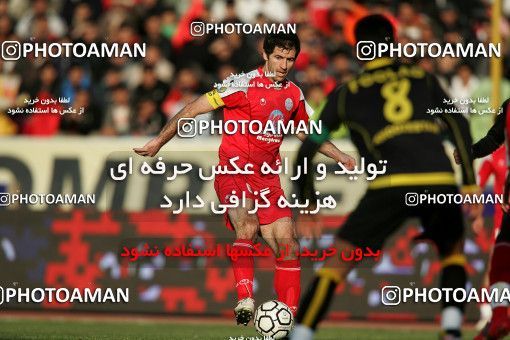 1317488, Tehran, , لیگ برتر فوتبال ایران، Persian Gulf Cup، Week 22، Second Leg، Persepolis 1 v 0 Foulad Khouzestan on 2009/01/16 at Azadi Stadium
