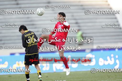 1317694, Tehran, , لیگ برتر فوتبال ایران، Persian Gulf Cup، Week 22، Second Leg، Persepolis 1 v 0 Foulad Khouzestan on 2009/01/16 at Azadi Stadium