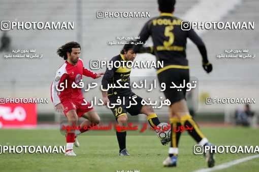 1317521, Tehran, , لیگ برتر فوتبال ایران، Persian Gulf Cup، Week 22، Second Leg، Persepolis 1 v 0 Foulad Khouzestan on 2009/01/16 at Azadi Stadium