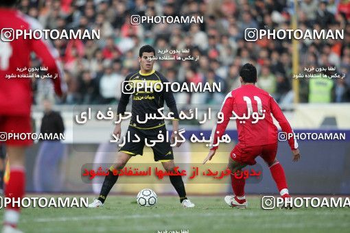 1317683, Tehran, , لیگ برتر فوتبال ایران، Persian Gulf Cup، Week 22، Second Leg، Persepolis 1 v 0 Foulad Khouzestan on 2009/01/16 at Azadi Stadium