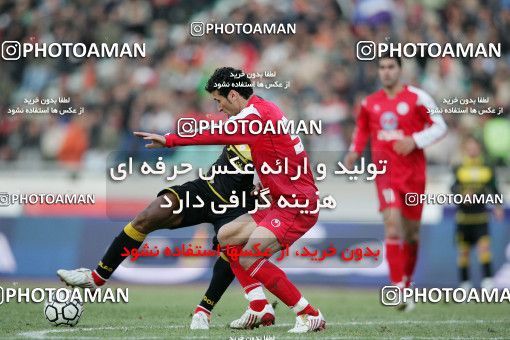 1317489, Tehran, , لیگ برتر فوتبال ایران، Persian Gulf Cup، Week 22، Second Leg، Persepolis 1 v 0 Foulad Khouzestan on 2009/01/16 at Azadi Stadium