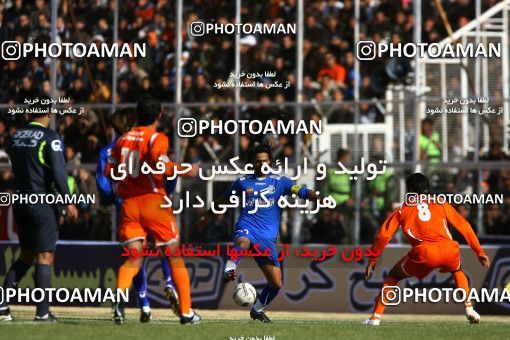 1317302, Shiraz, , لیگ برتر فوتبال ایران، Persian Gulf Cup، Week 22، Second Leg، Bargh Shiraz 1 v 4 Esteghlal on 2009/01/17 at Hafezieh Stadium