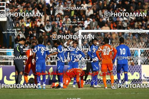 1317350, Shiraz, , لیگ برتر فوتبال ایران، Persian Gulf Cup، Week 22، Second Leg، Bargh Shiraz 1 v 4 Esteghlal on 2009/01/17 at Hafezieh Stadium