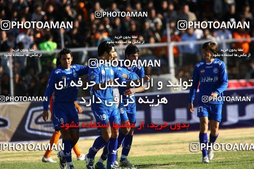 1317429, Shiraz, , لیگ برتر فوتبال ایران، Persian Gulf Cup، Week 22، Second Leg، Bargh Shiraz 1 v 4 Esteghlal on 2009/01/17 at Hafezieh Stadium